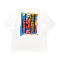 Freedom Oversized T-Shirt in white heavyweight premium cotton